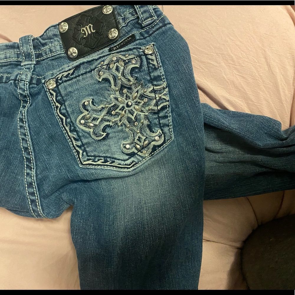 Miss Me Boot Style Jeans Low Rise - Picture 4 of 6